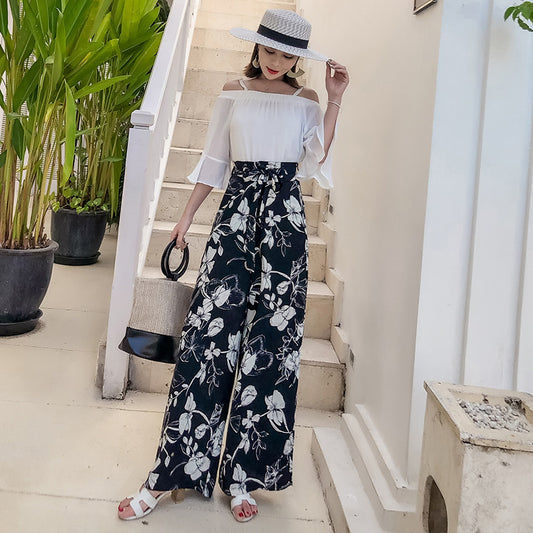 Bohemian Wide-leg Pants