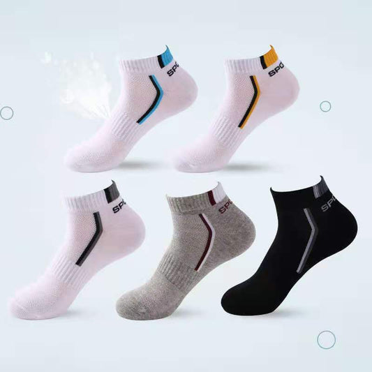 Mesh Boat Socks Plus Size Men'S Socks