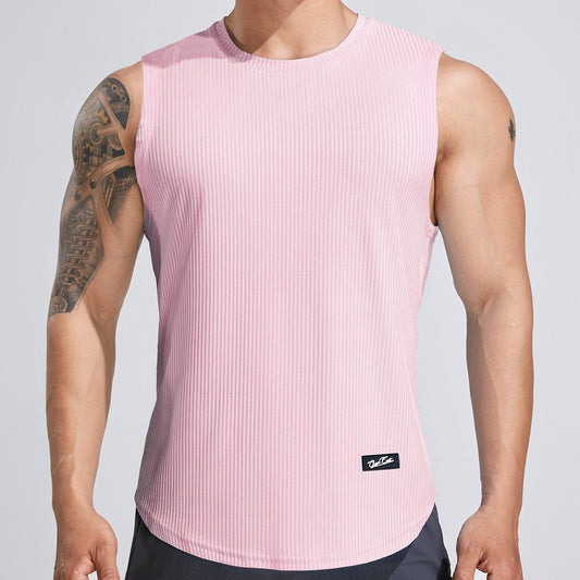 Summer New Fitness Vest Men's Top