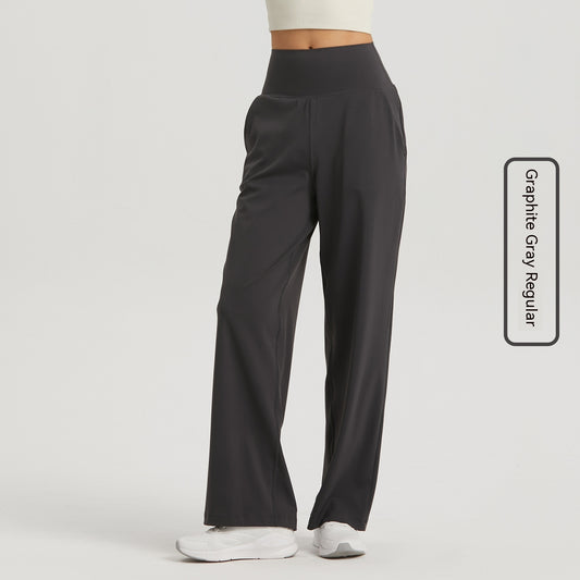 High Waist Hip Lift Yoga Wide-leg Pants